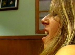 Gorgeous blonde lesbians passionately seducing each others cooch