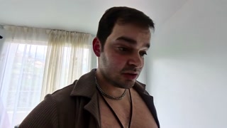 My cock kisses the camera lense biggest wank off 💦
