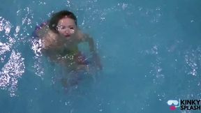 Captive Mermaid Teases You in the Pool