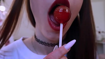 me slurping on a lolipop