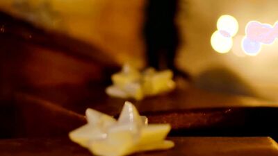 Dressed as Santa, the dude is having FFM threesome with two hot cousins for Xmas