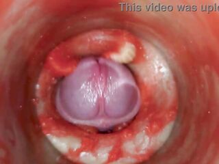 Cum out of semen. Fantastic inner camera. 4K