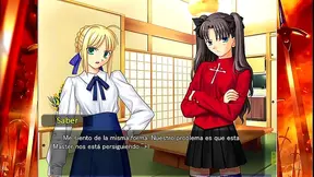 Busty Archer Faces Huge Dick in Fated Lust-Filled Hentai Tryst