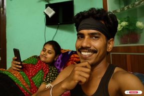 Indian desi Newaly Merried Beautiful Wife And Husband By -Snapchat143