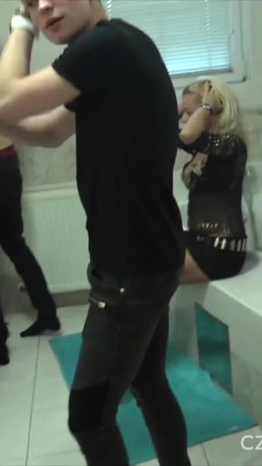 Key moment from &quot;Big tits Mega Swingers&quot;