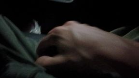 masturbandome en el carro del uber