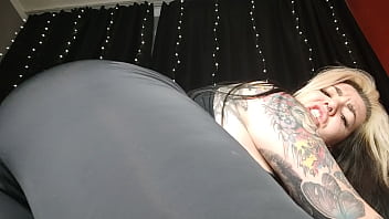 Pov Facesitting from kinky, inked punk slut