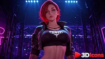 Lilith from Borderlands is riding my dick at the bar [AI]