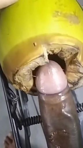 Moaning and fucking hole with Juicy Cumshot   Clip 1