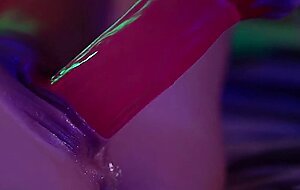 Alicekellyxxx, brunette cowgirl on huge vibrator and orga