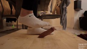 Cockboard with Nikesocks cum (Full-HD)