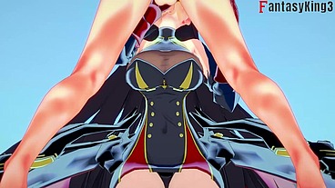 Friedrich der Große sex - Azur Lane - RED1 - Full & Full POV on Sheer & PTRN: Fantasyking3