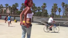 Sizzling Latina Teases White Man Before Riding Him Hard & Getting Facials