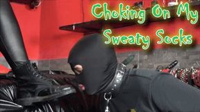 MISTRESS GAIA - CHOKING ON MY SWEATY SOCKS - mobile version