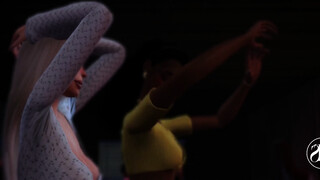 Kinky bitch gets boink in the rest room - Soiree gig THREE DIMENSIONAL, The sims four
