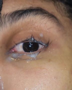 Piss and Throat Fuck with Cum in the Eye