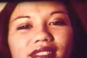 Vintage Asian Threesome Classic with Retro Lingerie Goddess