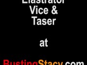 Elastrator + Vice + Cattle Prod Taser Ballbusting Trailer