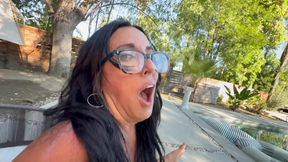 My POV with Horny Cock Sucker Abi James