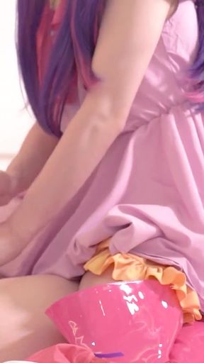 Oshi no ko, Cute Cosplayer get Fucked, Hoshino Ai Japanese hentai anime crossdresser cosplay kawaii 2   Clip 1