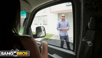 Rose Monroe Strips Strangers Bare On The Reverse BangBus