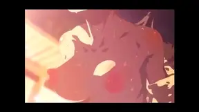 Voluptuous Manga Muse Commands Spotlight in Savage Metal Lust Frenzy