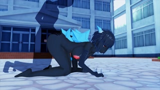 Sex with GODZILLA 3D HENTAI