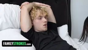 Step sister gets fingered and fucked by step brother