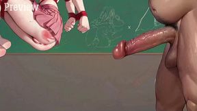 sex lesson - day 3 - bonus - bdsm rope anal
