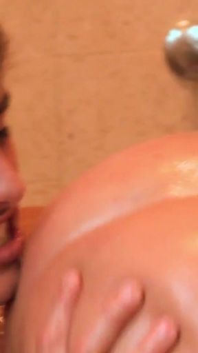 Slut gets talked into fucking her husband in the bathroom   Clip 2