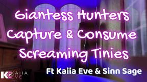 Giantess Hunters Capture & Consume Screaming Tinies