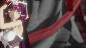 genshin impact layla hentai sex and dance undress wiggle wiggle missionary doggy style mmd 3d red clothes