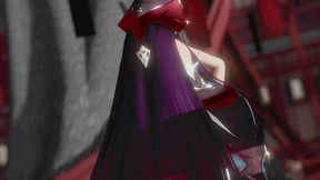 genshin impact layla hentai sex and dance undress wiggle wiggle missionary doggy style mmd 3d red clothes