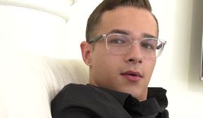 petite small tits small dick shemale natalie anal fucked and facialed