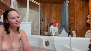 Slut texting boyfriend that his friend came over and fucked her (part 3)