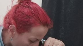 Nose Addicted to Honking – Car Horn Close-Up POV