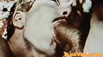 Vintage jocks flex and trade blowjobs before bareback anal