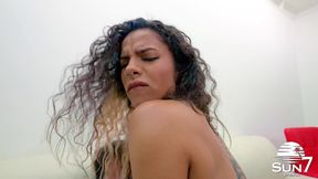 perfect latina with a big ass, hottie gave it her all and opened it all up for the guy with the big dick! - mibby