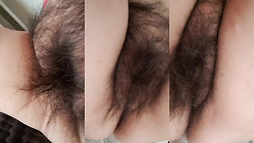 wife has a fat hairy pussy