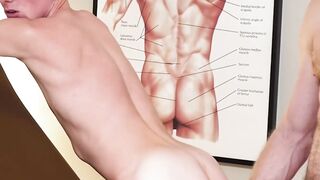 College Orgies - College Guys Get Wild in an Old Lab