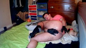 Fucking myself creaming cum