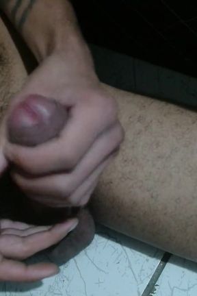 Enjoying Hot Cumshow on Video Call