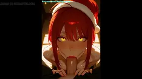 AI Chainsaw Man Animation - New Year's Temptation with Makima