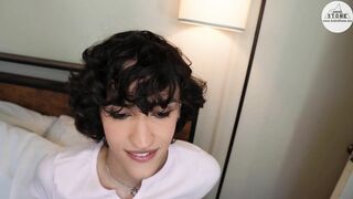 Latina Neighborhood Femboy Bubblz Gets Picked Up then Fucked Hard & Deep