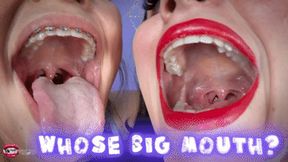 Who's Big Mouth? Ft Raquel Roper & Goddess Fina - HD MP4 1080p Format