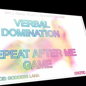 JOI Anal Play Verbal Domination Game