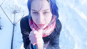 Risky Public Blowjob From A Teen 18+ In A City Park
