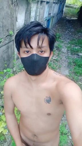 Kraken - Asia Wanking Teen Boy Outdoor Fun