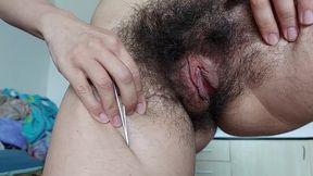 Hot Mom Shower Hairy Pussy, Hairy Ass, Big Ass, Big Tits, Big Nipples. Amateur Wife Hairy Pussy, Hairy Ass, Big Tits