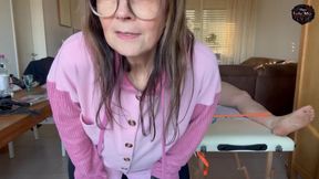 DomLady Mia SlaveOfM Hell of Pain Whips CBT and Punishment with Electricity and Nasty Braces - Part 5